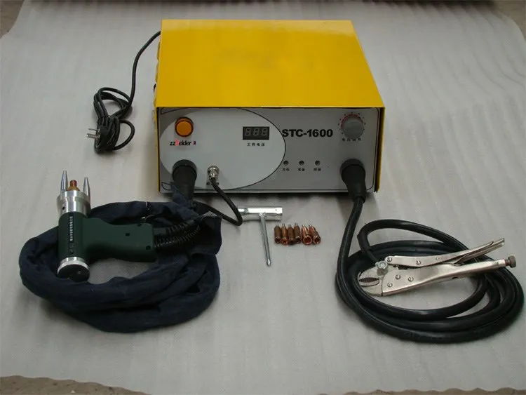 New SCT-1600 Capacitor Discharge CD Stud Welder Spot Welding Machine M3-M8 220V | Инструменты