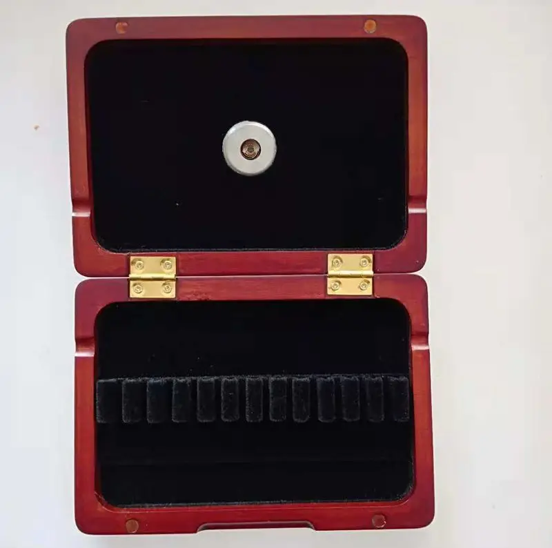 Красивый Деревянный чехол oboe Reed Hold 12 шт. Reeds Strong