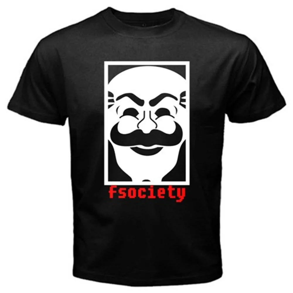 Мужская футболка с надписью &quotМистер робот смешной злой корп&quot Fsociety Mr Robot TV Show