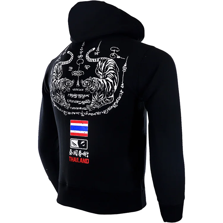 Мужская толстовка VSZAP MMA теплая дышащая с капюшоном и длинным рукавом в стиле хип