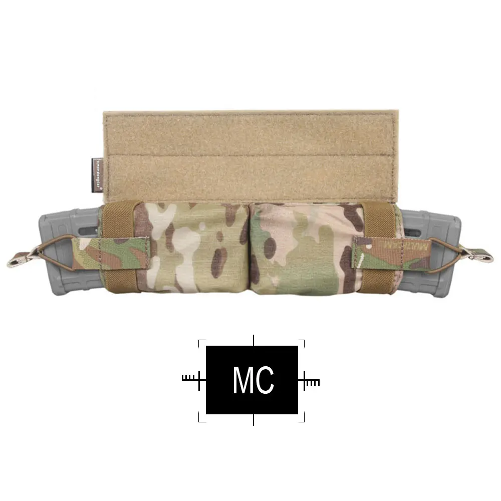 MC EMERSONGEAR Тактический Магнитный чехол с боковым вытягиванием подсумок M4 тактический Molle Mag крюк и петля боевой Мультикам EM9044 - Цвет: MC