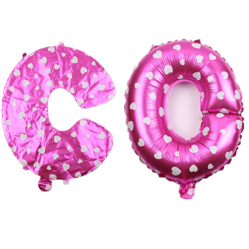 Воздушные шары-буквы 16 дюймовые для дня рождения | Дом и сад