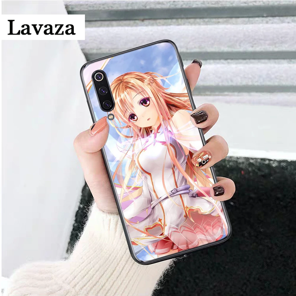 Силиконовый чехол Sword Art Online SAO Japan anime для Xiaomi MI 5X 6 6X 8 9 SE 9T Pro CC9E CC9 A3 F1 A1 A2 Lite MAX