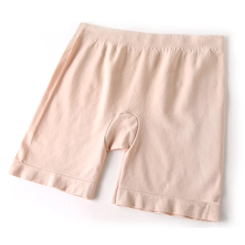 Женские трусы шорты для мальчиков и женщин 4 канала эластичные бесшовные средней