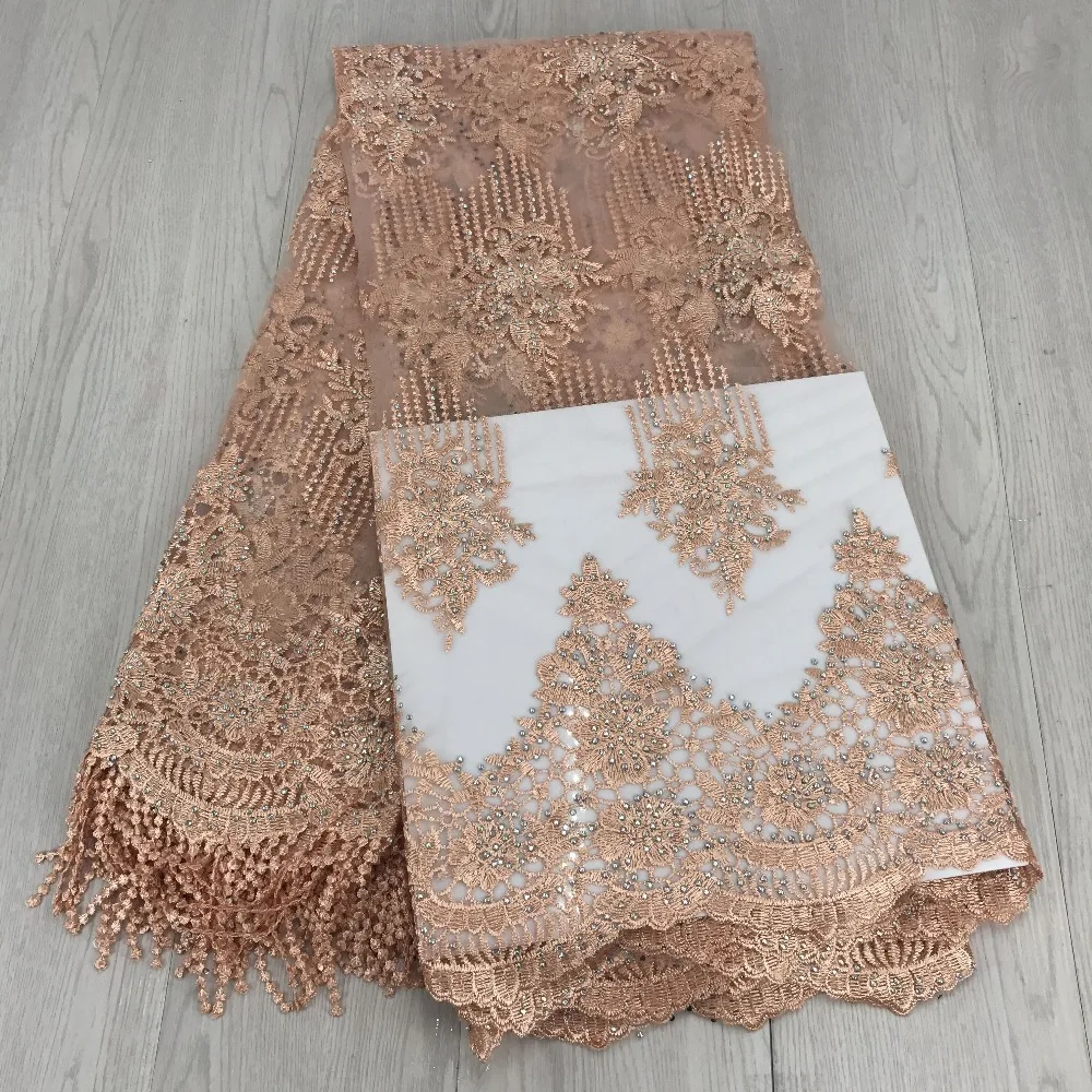 Free shipping.2018 Newly design French mesh lace Nigeria fabric for wedding dress High quality africa | Дом и сад