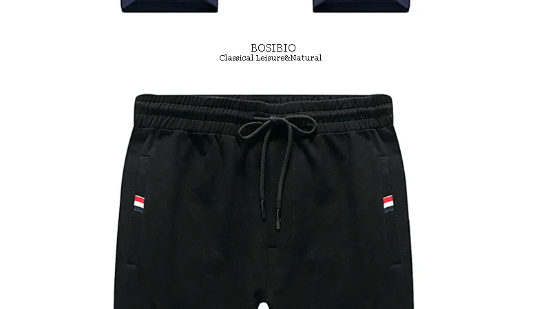 Для мужчин Повседневное Треники эластичный пояс Slim Fit Хлопок бегунов Брюки для девочек осень г. Для Мужчин серый сплошной тренировочные штаны Размеры 4xl Лидер продаж 20236