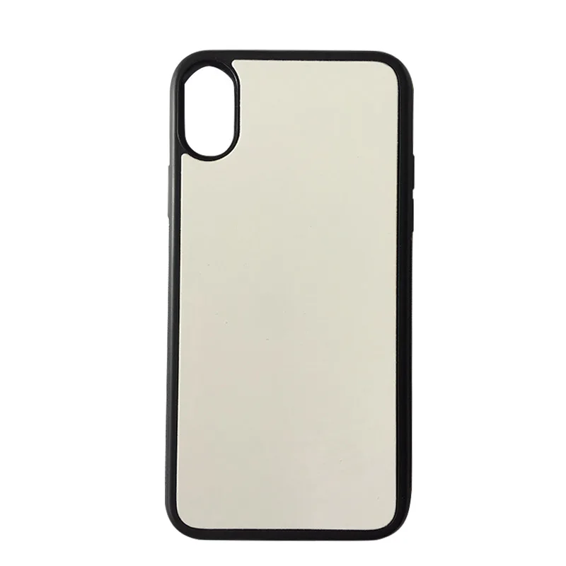 Чехлы для iPhone X резиновый чехол 2D Сублимация DIY Мягкий Силиконовый ТПУ чистый