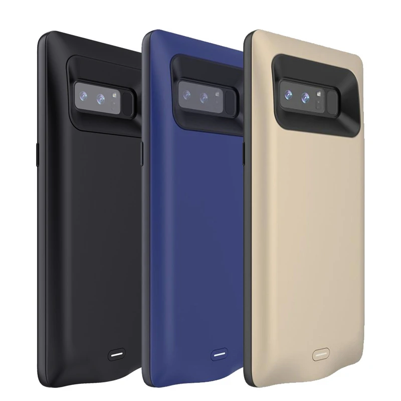

KQJYS External Power Bank Battery Charger Cases For Samsung Galaxy Note 8 5500mAh Backup Charging Cover For Note 8 Battery Case