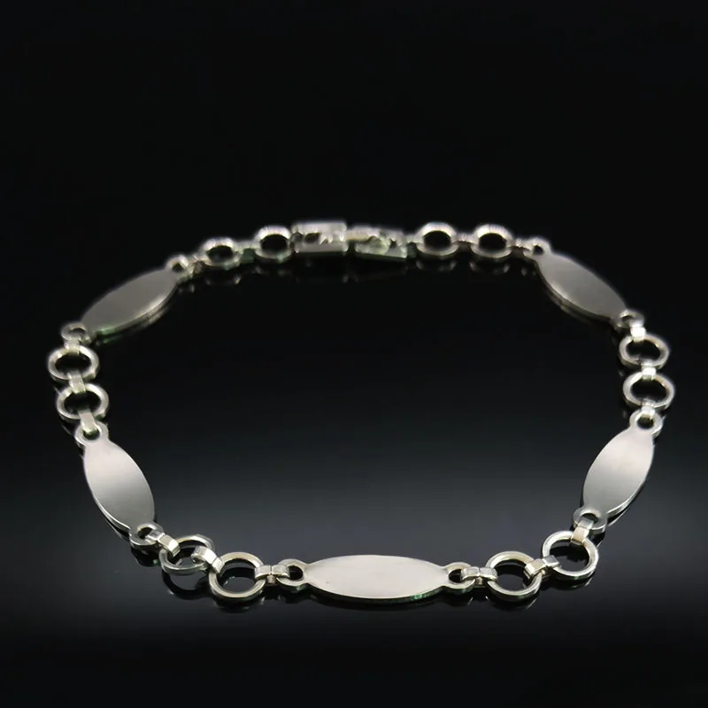 2021 модный браслет из нержавеющей стали для мужчин серебряные браслеты и обручи