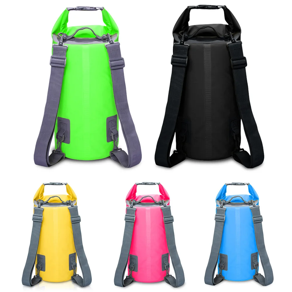 5L/10L/15L/20L водонепроницаемые сумки для хранения сухих мешков каноэ Каяка рафтинга