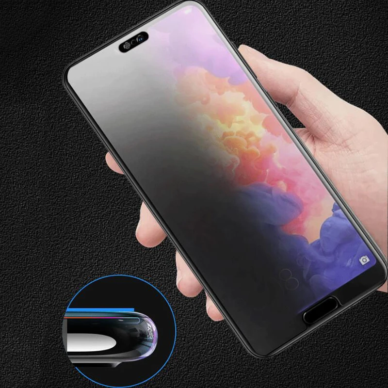 Оригинальная 2.5D Защитная пленка для экрана для huawei Honor 10, антишпионское матовое закаленное стекло без отпечатков пальцев для huawei P20 P20 Pro
