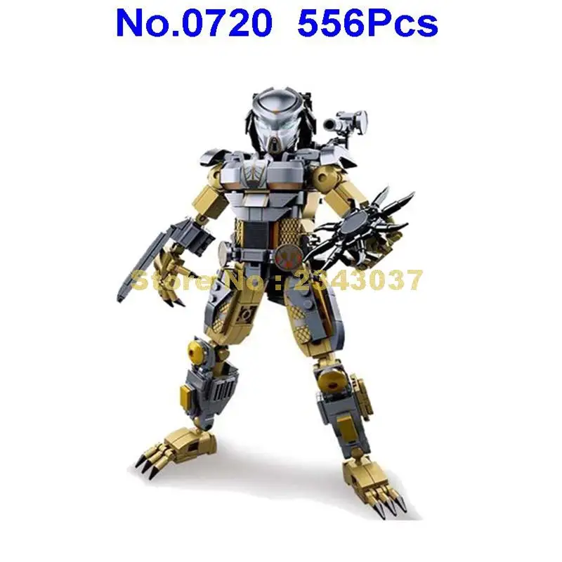 Sluban 0720 Predator Aliens Heroes Movie Set Building Block Toy | Игрушки и хобби