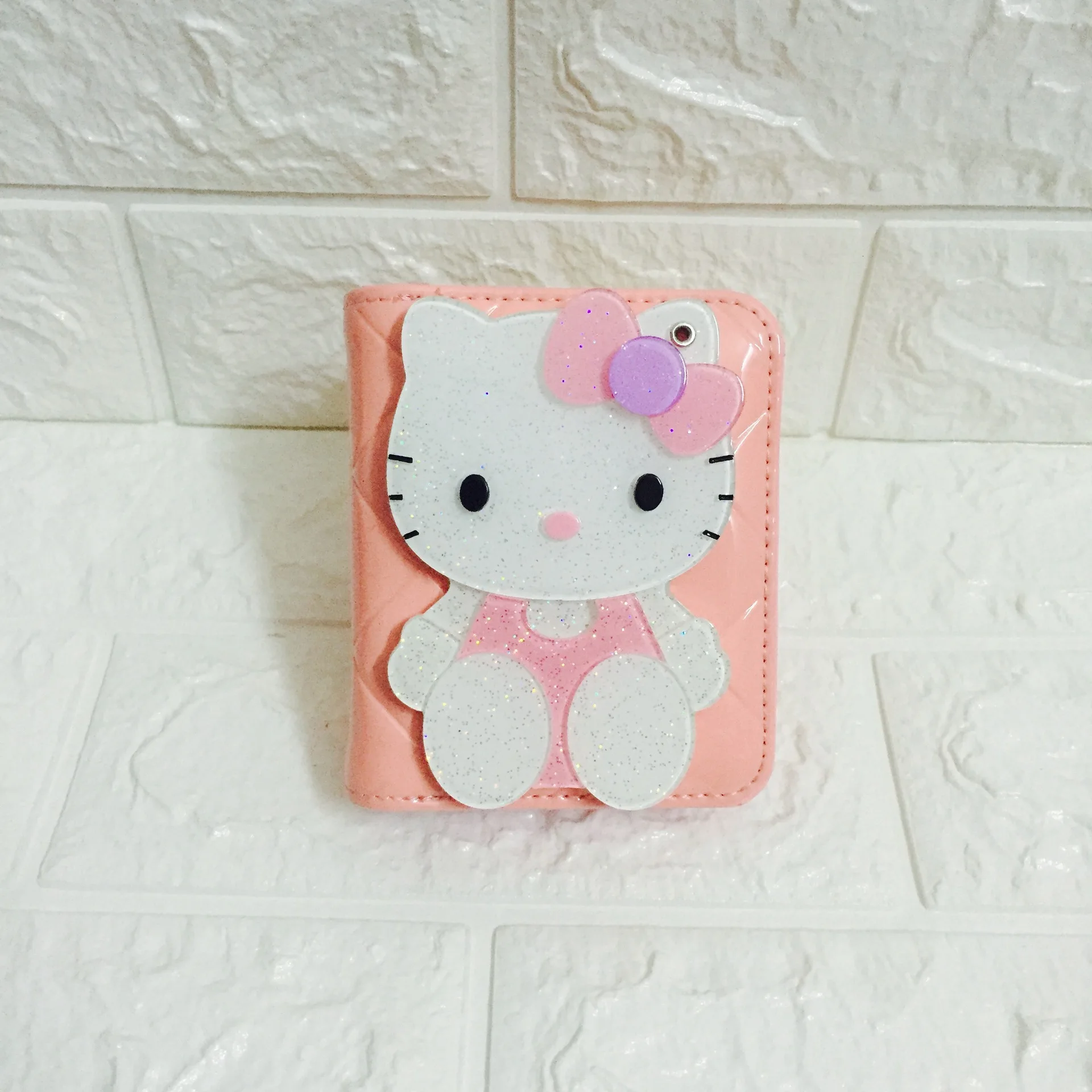 Женский маленький кошелек с аниме Hello Kitty Роскошный от известного бренда женские