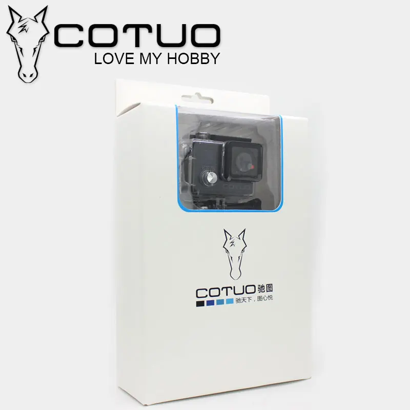 Оригинальная Экшн камера COTUO CS78 Ultra HD 1080P 30fps WiFi 2 0 &quot150D подводная