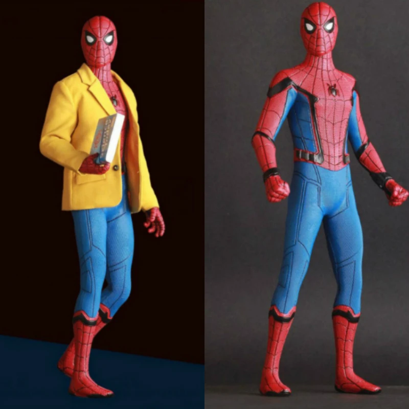 Marvel Мстители 12 дюймов Человек паук: Homecoming игрушки хобби фигурки аниме модель