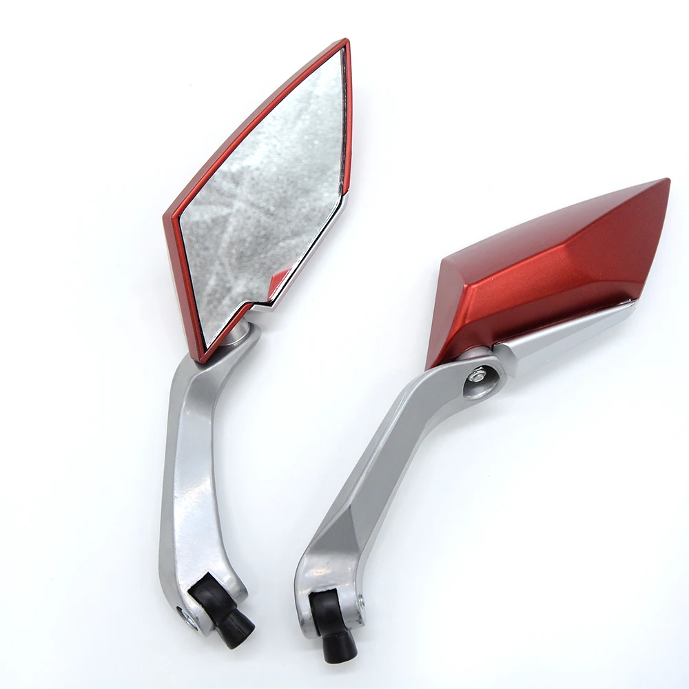 Универсальные боковые зеркала для мотоцикла с алмазным покрытием 2 шт. 8 мм 10