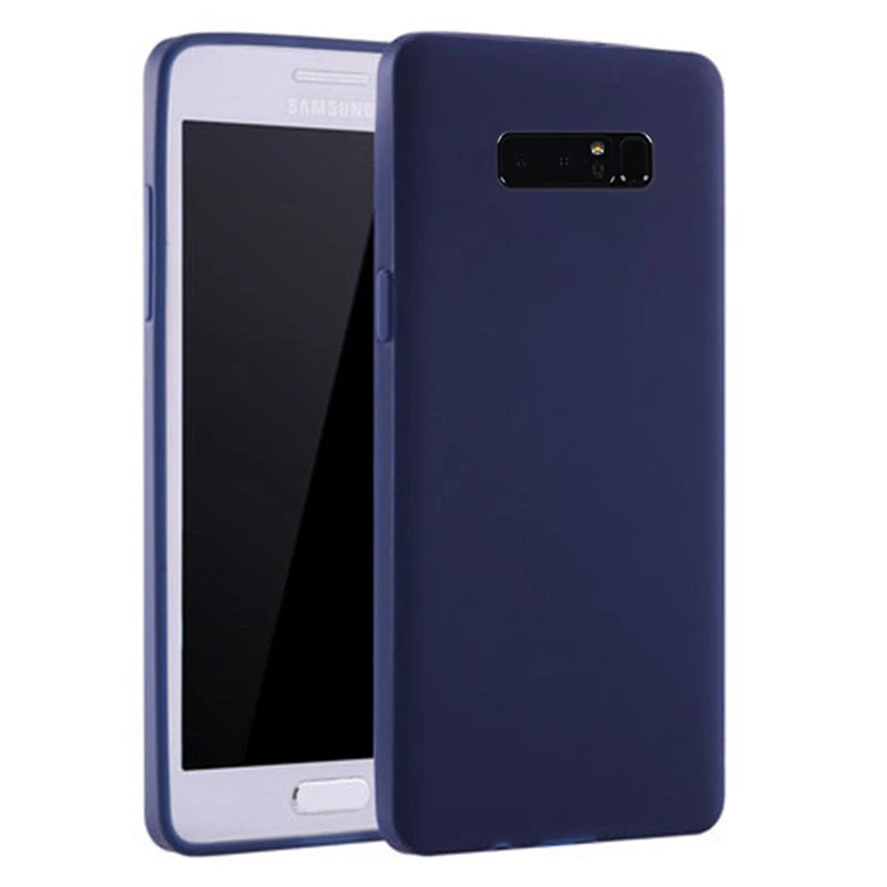 Luxury Cute Pink Candy Color Soft Tpu Silicone Phone Case for Samsung Galaxy Note 8 Silicon Back Cover Celular Note8 Coque |