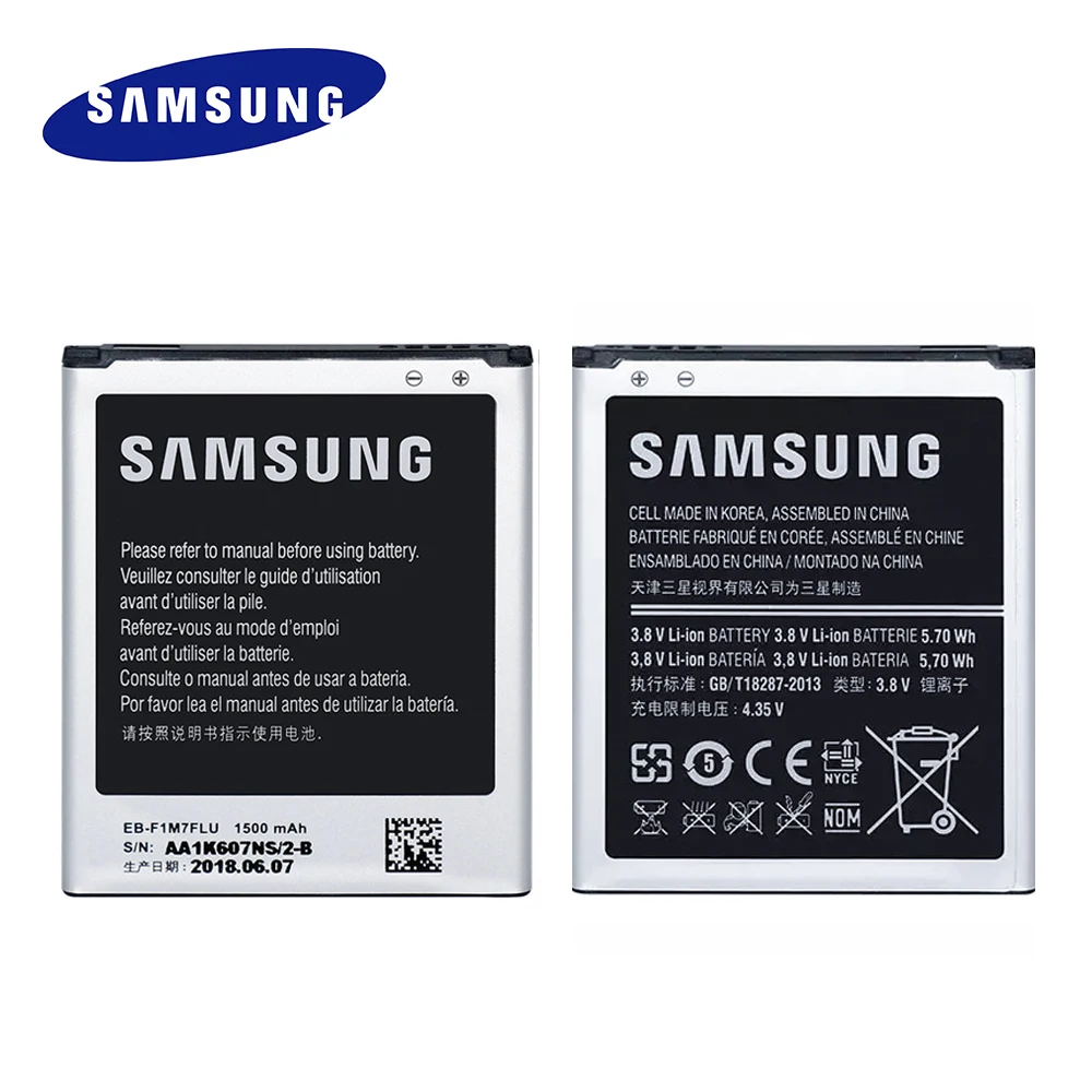 Аккумулятор для телефона samsung EB-F1M7FLU для samsung Galaxy S3 Mini i8190 запасная батарея Akku 1500 мАч Быстрая