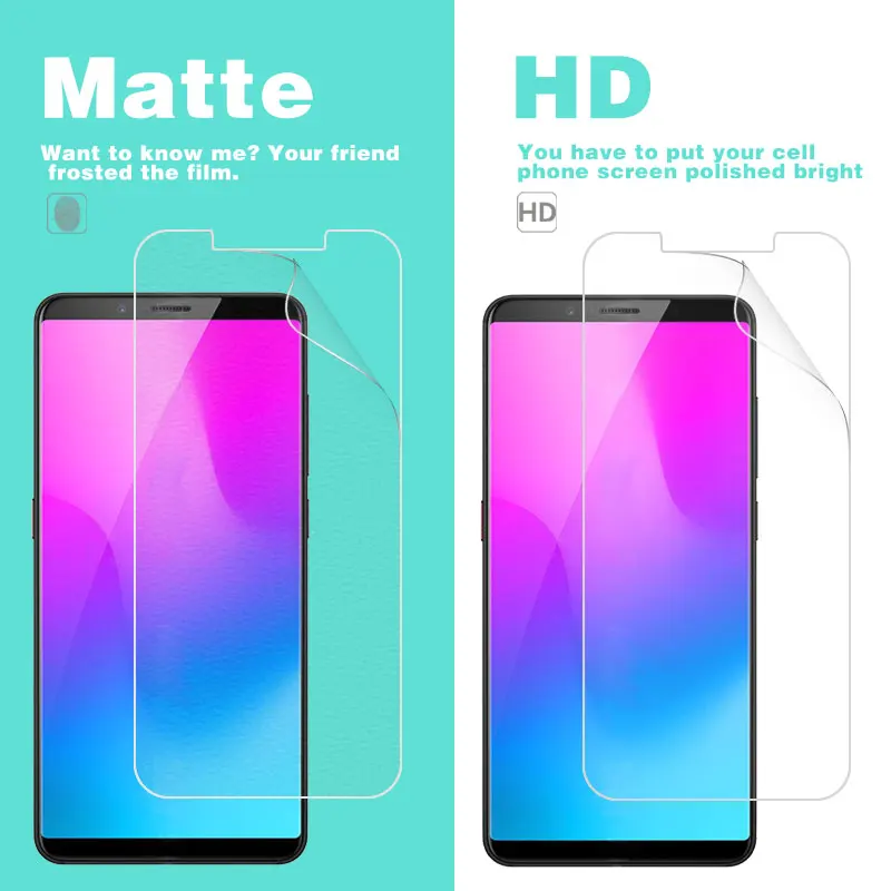 Передняя ЖК HD прозрачный глянцевый пленка для ZTE Nubia Z18 Mini Z18S Антибликовая матовая