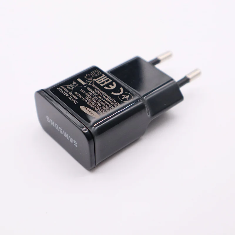 EU Charger Only Быстрое зарядное устройство samsung, ЕС, штекер, USB адаптер питания, 5 В, 2A, зарядный кабель Micro USB, для samsung Galaxy S6 S7 edge note4 5, J3, J5, J7, A7, A5 - Тип штекера: EU Charger Only