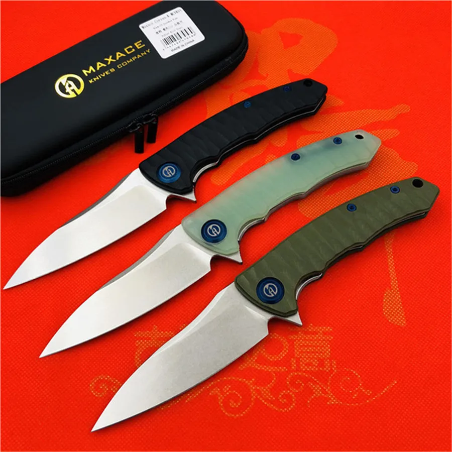 MAXACE Raven- K складной нож G10 Ручка Bailu K110 стальной складной нож s Открытый Кемпинг рыболовные инструменты