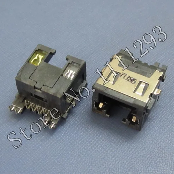 Сетевой интерфейс для ноутбука 5 шт./лот 13pin/порт Ethernet/порт LAN/разъем RJ45 Dell|connector