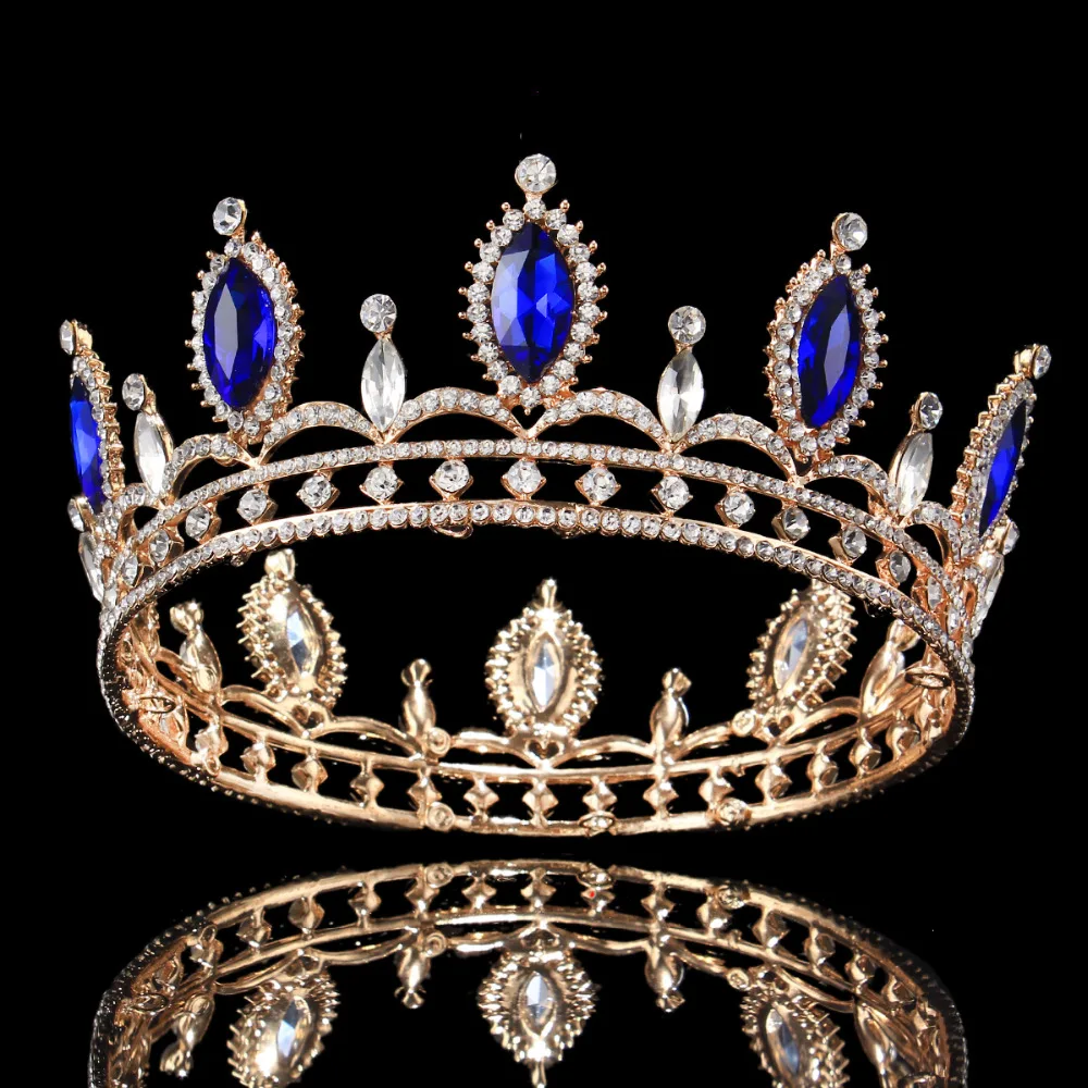 Свадебные украшения роскошные классические тиары-короны серии конский глаз с