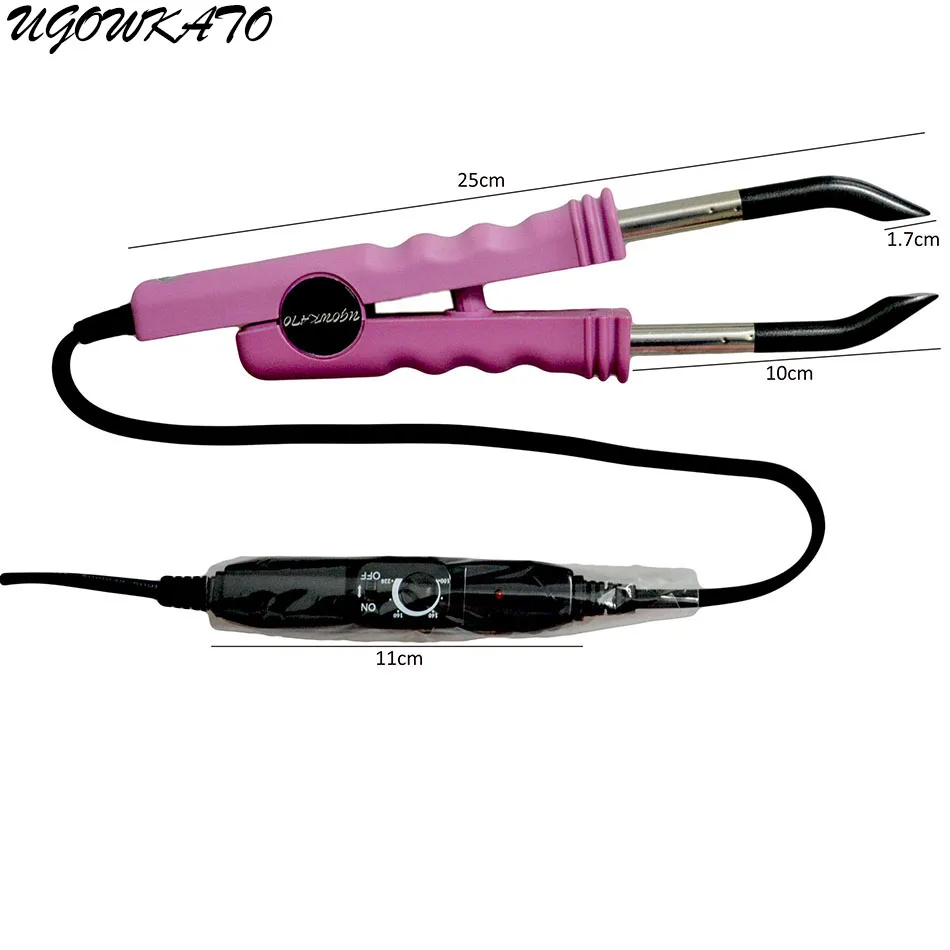 Новинка пластинчатая пластина для горячей укладки волос утюжок наращивания