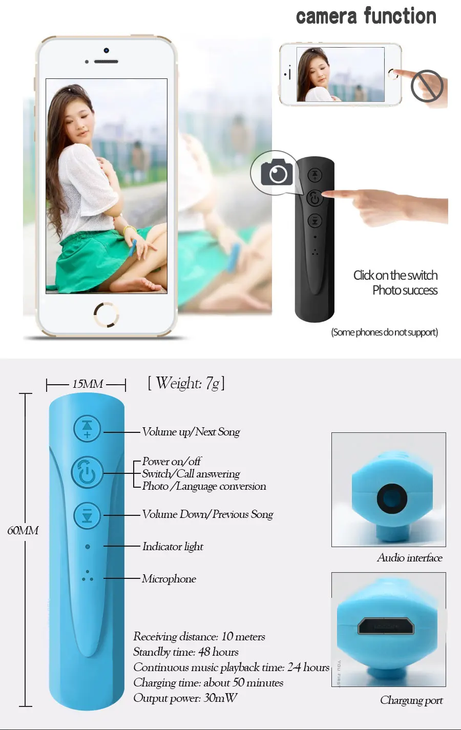 Вы сначала bluetooth-адаптер для наушников AUX Receptor USB автомобильный Bluetooth аудио приемник Handsfree 3,5 мм с микрофоном