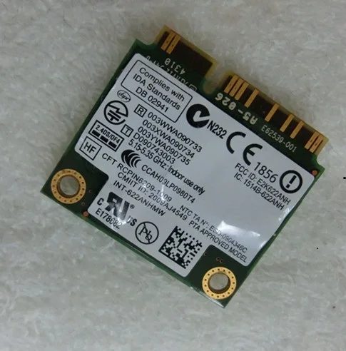 SSEA  Intel Centrino Advanced-N 6200 622ANHMW 2, 4G/5GHZ,    Dell 1564 1464 N3010 N5010 E6410