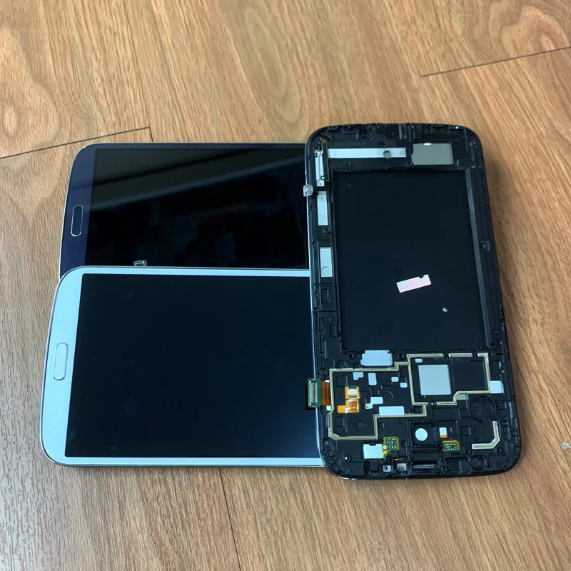 100% тесты Серый Белый для samsung Galaxy Mega 6 3 i9200 i9205 ЖК дисплей сенсорный экран планшета