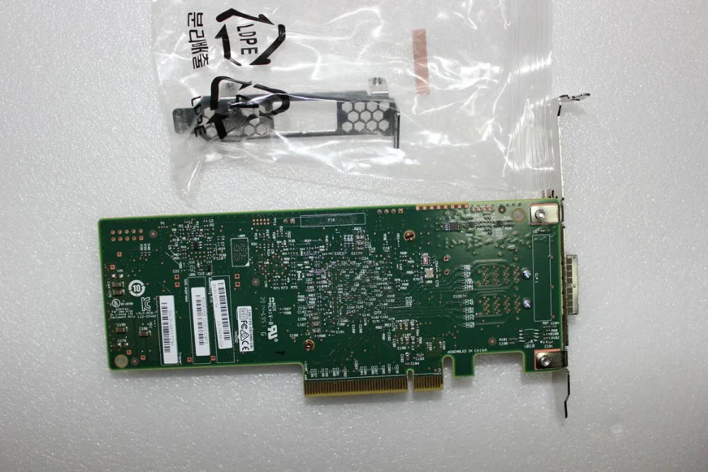 RaidStorage Avago LSI SAS 9300 8E LSI00343 8 портовый хост адаптер SFF8644 без кэша HBA PCI E3.0 x8 карта