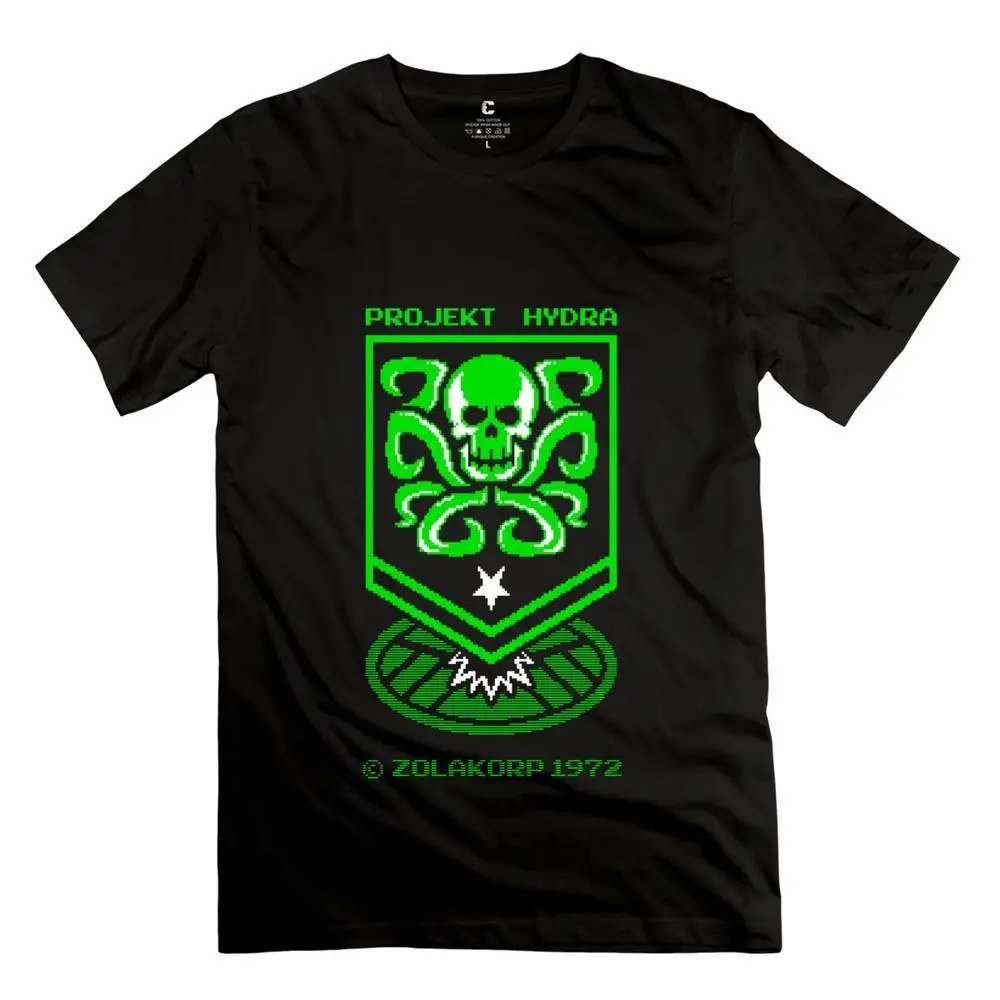 Newest man t shirt Projekt Hydra 100 % Cotton Organic for Sale Exercise shirts For boys | Мужская одежда