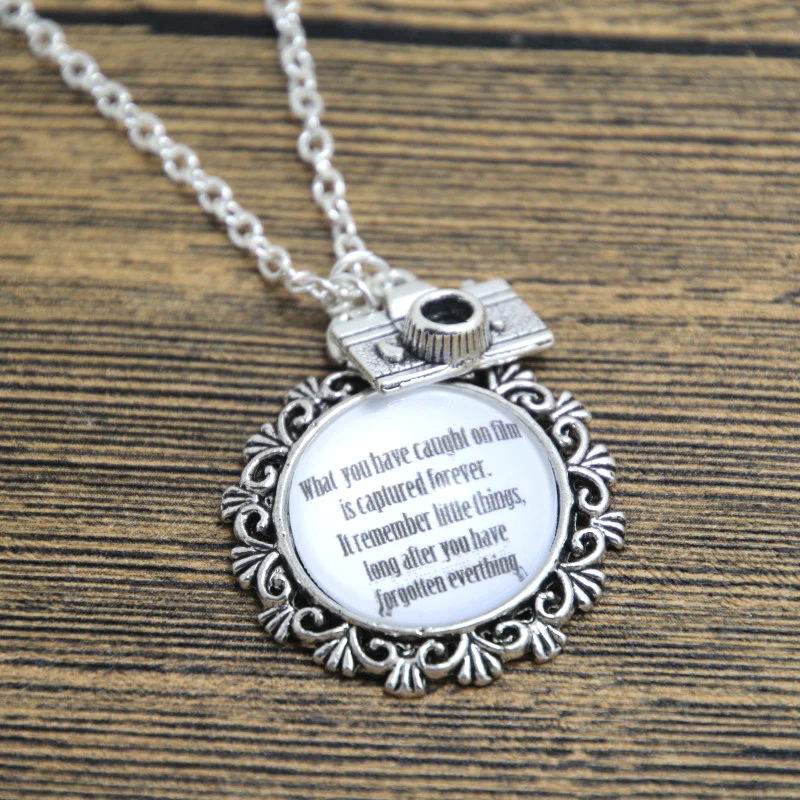 12 шт./лот ожерелье с цитатами из фильма Воспоминания | Украшения и аксессуары