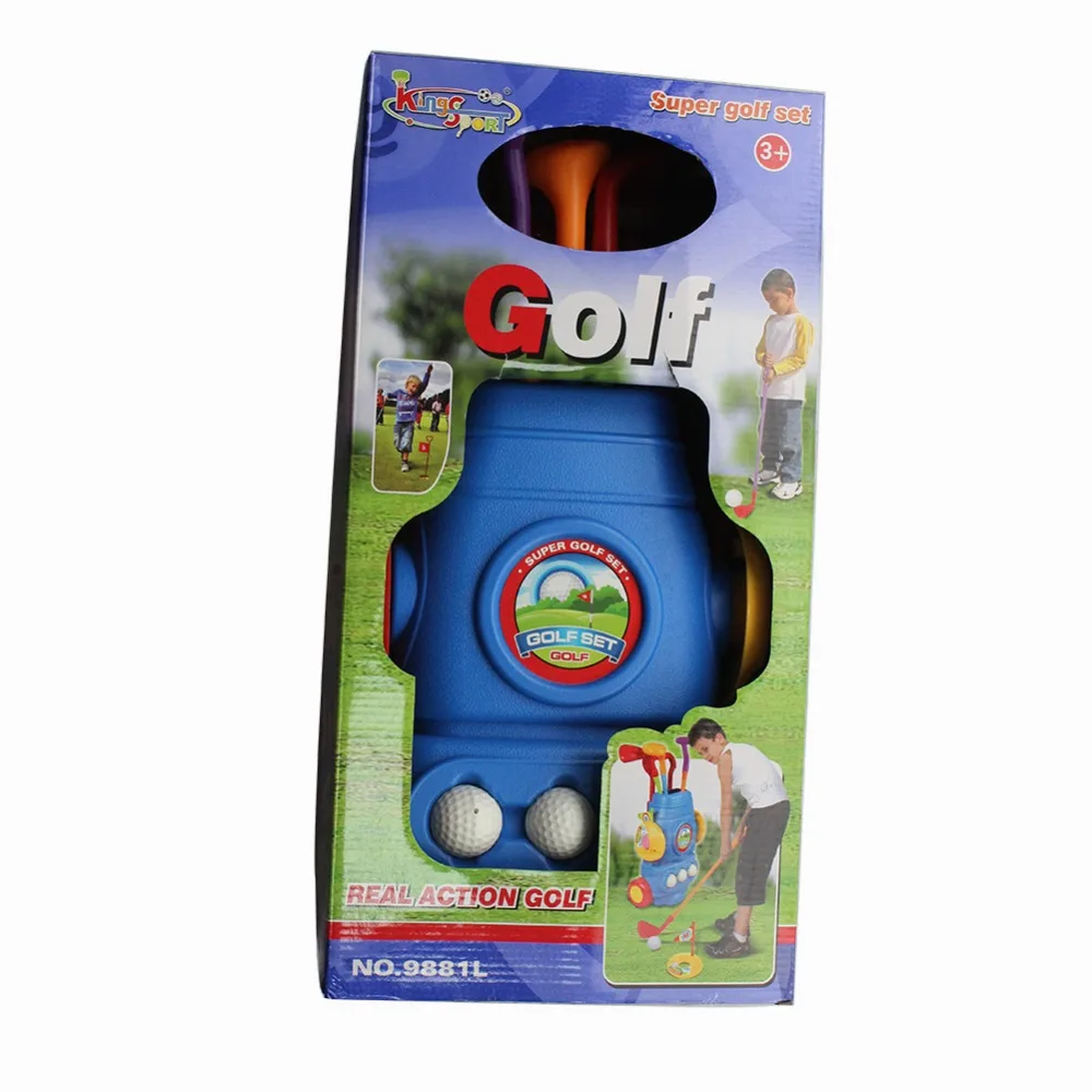 CRESTGOLF Multicolor Plastic Mini Golf Club Set Toys for Children Kids Indoor Outdoor Backyard Sports Game Sets | Спорт и