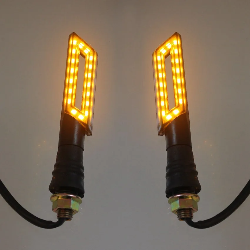 

12V LED Turn Signal Indicators Light Blinker For Yamaha YZF R1 R6 for Suzuki GSXR600/750 GSX1300R