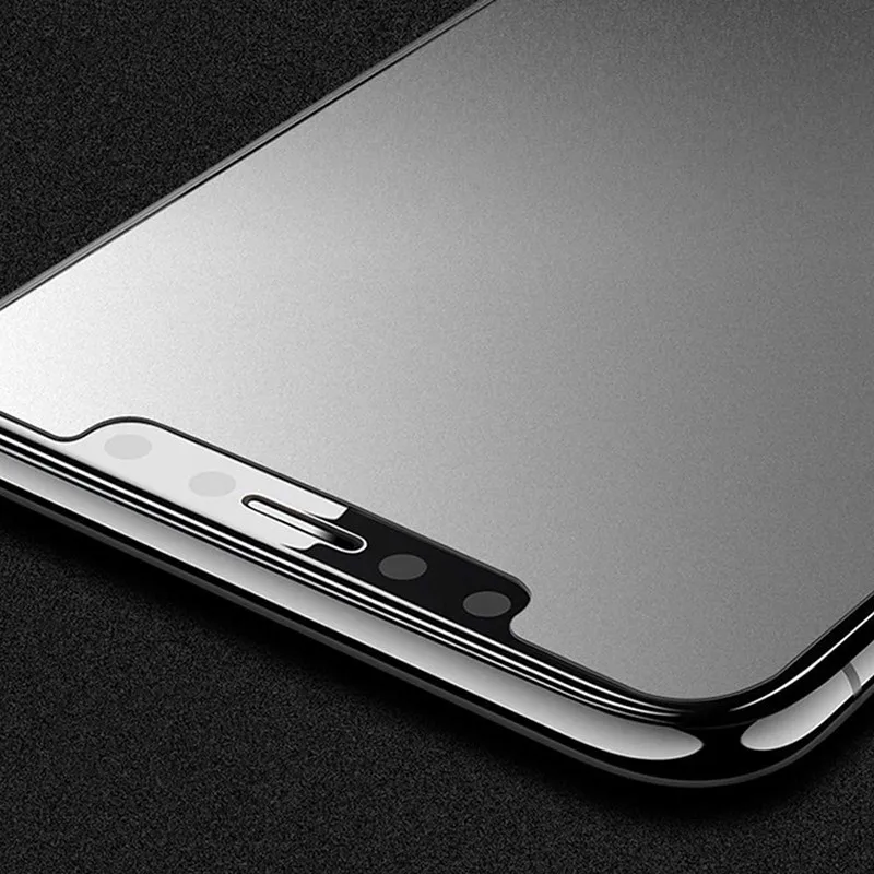 HOKEJ матовая защитная пленка для экрана iPhone X XS 6 6s 7 8 Plus 9D из закаленного стекла +