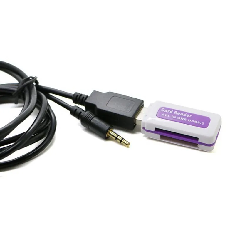 Автомобильный Aux USB адаптер музыкальный аудио вход кабель для Mazda 3 6 CX7 MX5 iPhone 5 6|cable