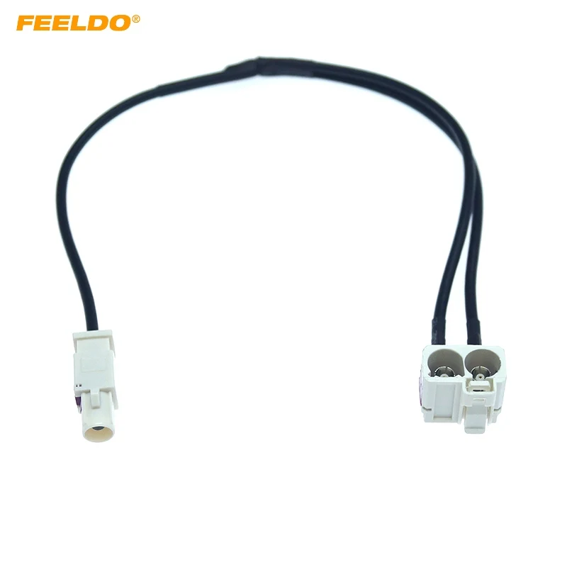 FEELDO 1 шт. для головного блока VW FAKRA 2 в конвертер Сплиттер проводка RNS510 RCD510 +
