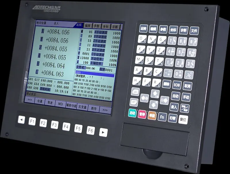 ADTECH CNC9960 6 осевой фрезерный контроллер с ЧПУ обновлен с большим количеством функций