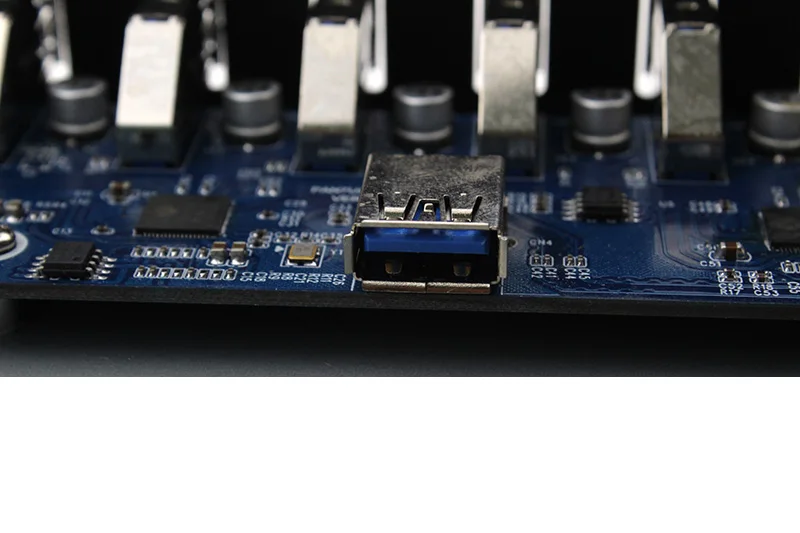 USB 3,0 7 Порты концентратор 5Gbs 5,2" CD-Встроенная память отсек для жесткого диска компакт-дисков Встроенная память спереди Панель для компьютера чехол+ USB 3,0 19-контактный разъем для Тип-A входящий штекер кабеля