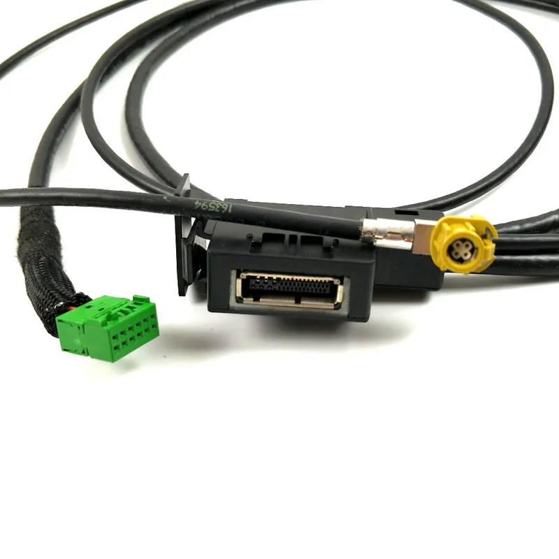 OEM 3g MMI ami AUX USB Интерфейс кабельный жгут для AUDI A4 A5 A6 Q5 Q7 4F0 035 727