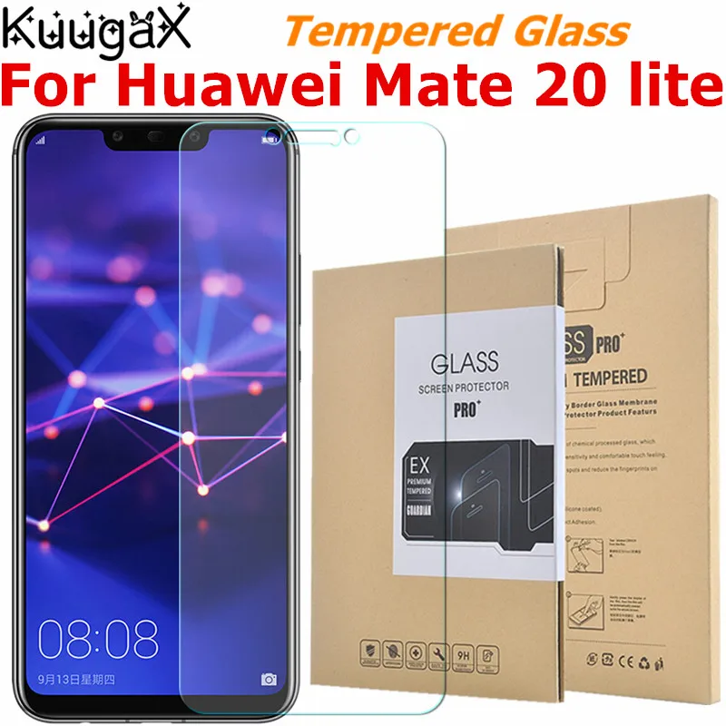 Закаленное стекло для Huawei Mate 20 lite глобальная версия Защитная пленка экрана
