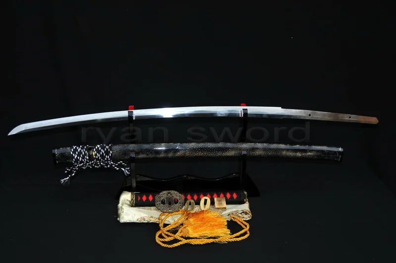 Высококачественная глина закаленная 1095 Высокоуглеродистая сталь RAY SKIN SAYA