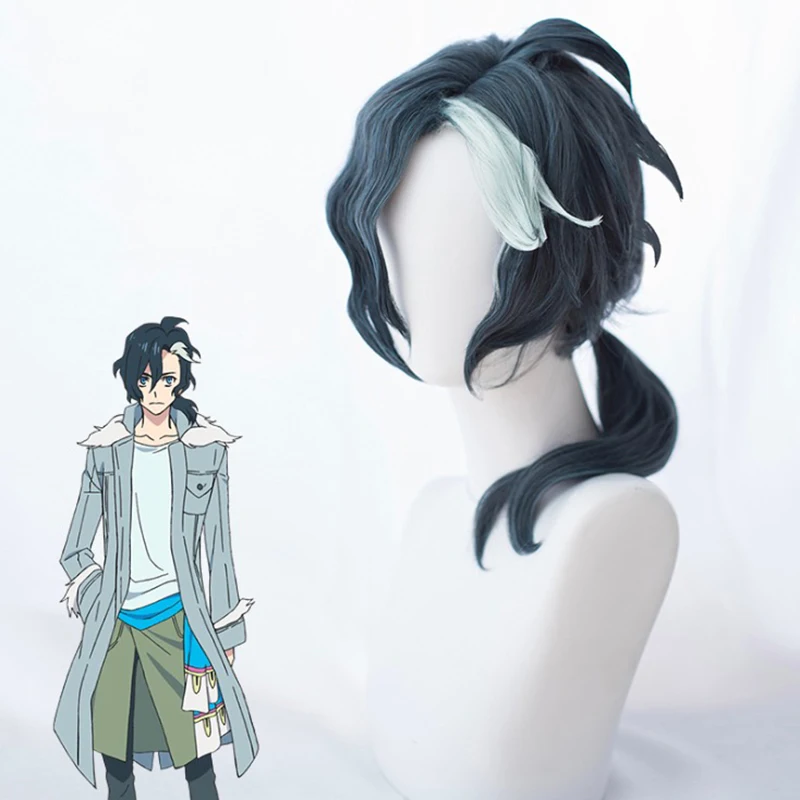 Парик для косплея аниме Sirius the Jaeger Yuliy термостойкий синтетический Хэллоуина