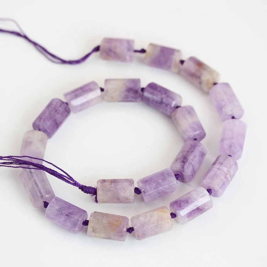 Natural Amethysts Citrines Quartz Nugget Loose Beads Craft Choker Labradorite Stone Rectangle Charm Jewelry DIY SF-67AMDE | Украшения и