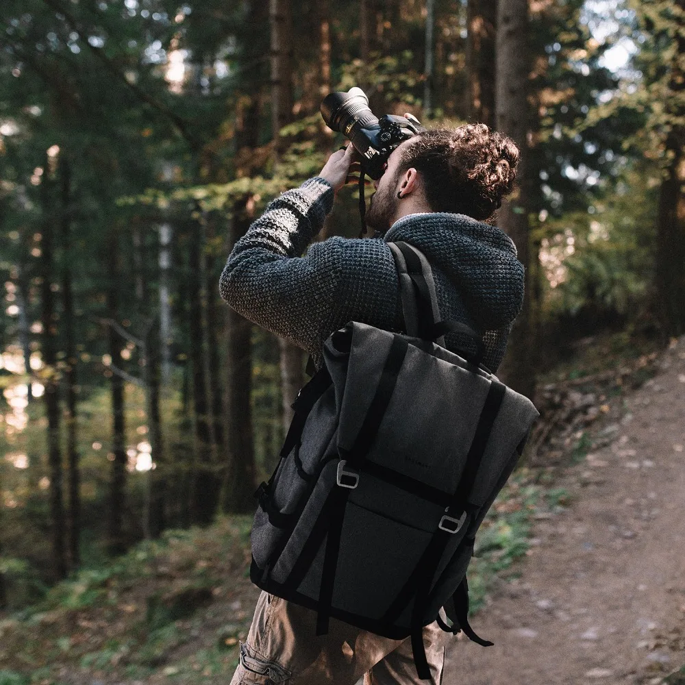BAGSMART рюкзак для камеры SLR/DSLR дорожная сумка фотосъемки 15 ноутбука с