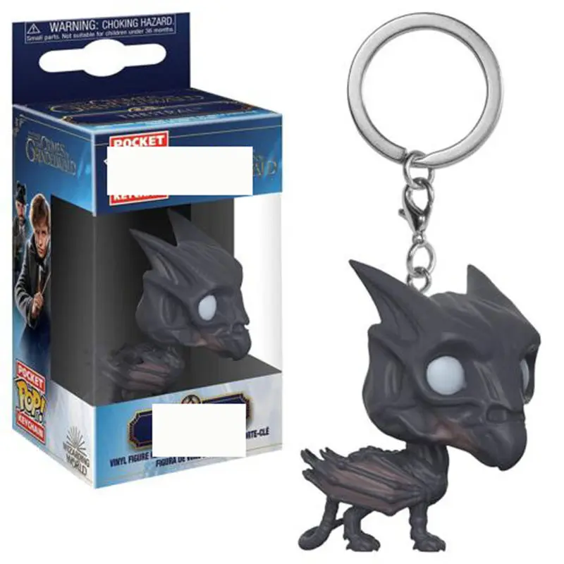 Thestral Новое поступление FUNKO POP карманная игрушка брелок Marvel Железный человек Игра Престолов Дейенерис Гарри Поттер коллекционное кольцо для ключей модель подарки - Цвет: Thestral