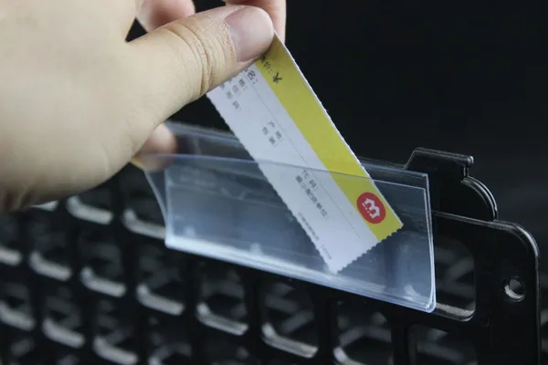 10*4 2 ценник значок билет ярлык фоторамка стеллаж указатель зажим U образный канал