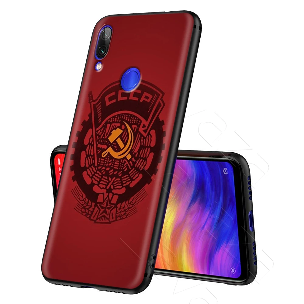 Чехол с эмблемой российского флага для Xiaomi Redmi Note 8 9 S K30 Pro MI MAX 3 6 SE A1 A2 A3 10 Lite Plus 8A F1 |